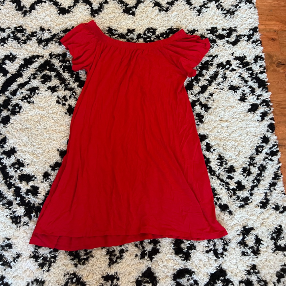 The Vanity Room off the shoulder dress, size M